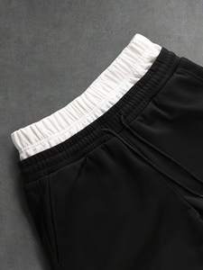 Manufacturer Custom 100% Cotton Oversized Boxy Blank Hoodies <b>Sets</b> Heavyweight Fleece Solid Pullover Loose Fit <b>Sweatpants</b> <b>Sets</b> - Product Image 5