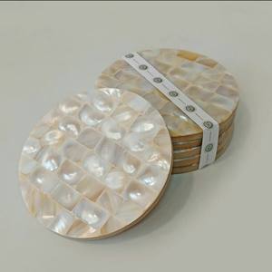 Posavasos de MDF con incrustaciones de nácar de diseño premium, posavasos de nácar, manteles individuales, posavasos con incrustaciones de nácar a bajo precio de fábrica - Product Image 5
