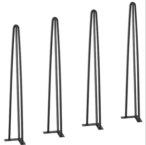 Patas de Mesa Metálicas OEM, Base Cuadrada Resistente para Mesa de Comedor, para Muebles de Hogar y Oficina EDPTBL000 - Product Image 1