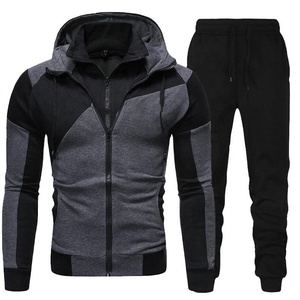 Ensemble de survêtement 2-en-1 en polaire coupe-vent pour homme – Collection été – Vente en gros - Product Image 2