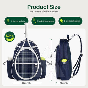 Sacs de tennis légers en promotion, couleur unie, qualité supérieure, sacs de tennis en vente en ligne - Product Image 4
