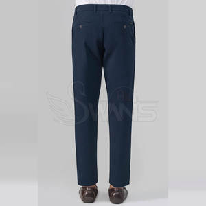 Pantalon décontracté pour homme, prix de gros, idéal pour l'hiver, haute qualité, personnalisable, coupe droite, respirant, léger, en polyester/coton, en vente - Product Image 2