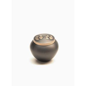 Handmade Odyssey <b>Urn</b> Pet Cremation <b>Urn</b> With Paw Print Design For <b>Cats</b> And Dogs Metal Memorial Keepsake <b>Urn</b> Funeral Supplier - Product Image 1