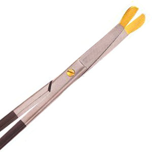 Ciseaux à pointe diamantée avec légère biseauture sur le manche, instrument chirurgical de précision en acier inoxydable, outil de coupe médical, kit chirurgical ORL - Product Image 4