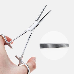 Pinzas Hemostáticas Halsted Profesionales Personalizadas de Acero Inoxidable, Instrumento Quirúrgico Manual, Fabricante de Pakistán - Product Image 6