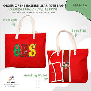 OES Tote <b>Bag</b> Codura & Poly-<b>Vinyl</b> Shoulder <b>Bag</b> with Zipper Closure & Embroidery Waterproof Material & OES Emblem Design - Product Image 2