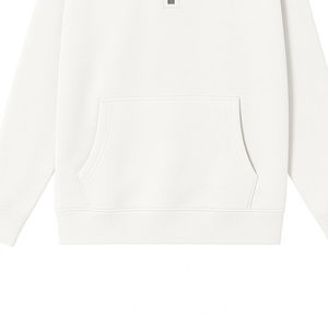 Premium Fleece Hooded <b>Quarter</b> <b>Zip</b> <b>Women's</b> <b>Sweatshirt</b> Warm Winter Breathable with Kangaroo Pocket for Streetwear Lovers - Product Image 3