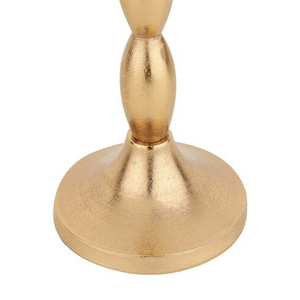 Portavelas al por mayor para decoración del hogar, soporte para velas con acabado en oro rosa, aluminio fundido hecho a mano y personalizado. - Product Image 4