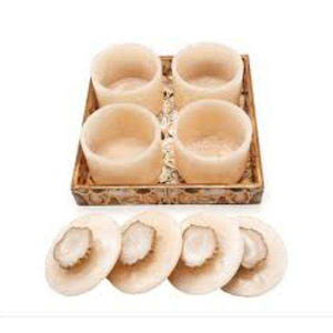 Juego de 4 Frascos para Frutos Secos Pintados a Mano con Resina Ecológica de Lujo Comestible, Calidad Premium a un Precio Muy Bueno - Product Image 5