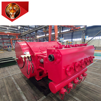 Pompe à piston de cimentation Tiger Rig Triplex HT400 haute pression 220V avec ensemble d'extrémité de fluide pour réservoir sous pression