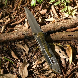 Navaja Plegable OEM con Hoja de Punta Caída, Mango de Aluminio, Cuchillo Utilitario EDC para Camping y Actividades al Aire Libre con Clip de Bolsillo - Product Image 5