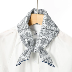 100% Cotton <b>Bandana</b> Mixed Color Paisley Print Square Head Scarf Factory Supply Custom Logo Wholesale Outdoor Cycling Motorcycle - Product Image 1