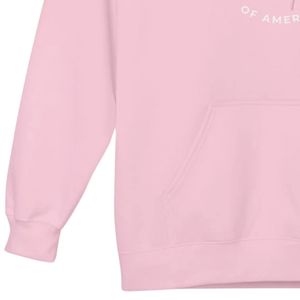 Sudadera con Capucha Unisex Rosa 1938 Bordada, Manga Larga, Bolsillo Canguro, Capucha con Cordón, Sudadera Informal de Forro Polar, Ropa Personalizada - Product Image 3