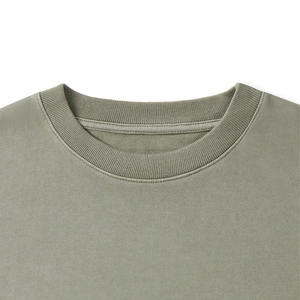 T-shirt en molleton français pour homme, 100 % coton respirant, coupe ample, style tendance, meilleure qualité, vente chaude - Product Image 3