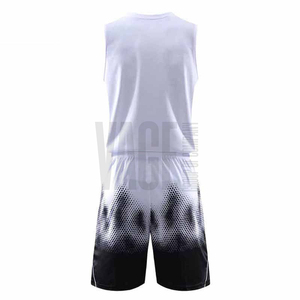 Wholesale Basketball Uniform Set Custom Basketball Jersey And <b>Shorts</b> Mens Teamwear Sublimated Basketball Sportswear Custom - Product Image 3