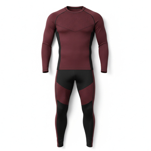 Conjunto Deportivo de Compresión OEM, Ropa de Gimnasio de Alta Elasticidad, Absorbe la Humedad, para Hombre, para Correr y Trotar - Product Image 1