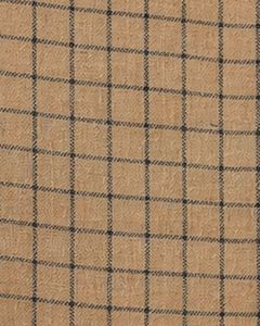 Customized Beige Black Grid Check Casual Shirt For Men Slim Fit Long Sleeve Button Down Cotton Stylish Premium Quality Wear - Product Image 5