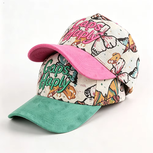 Embroidered Snapback Cap Unisex Adult 6-Panel Leopard Print Street Style <b>Hat</b> Adjustable Fit Spring <b>Summer</b> Casual - Product Image 6