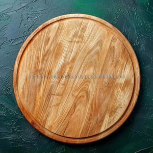 Tabla de cortar de madera maciza rústica definitiva, complemento perfecto para su cocina - Product Image 1