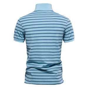 Camiseta Polo Lisa de Alta Calidad al por Mayor, Personalizable con Logotipo, para Hombre, de Algodón, Tallas Grandes, Nuevo Estilo, Moda de Verano - Product Image 3