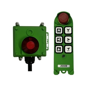 Control remoto por radio industrial para grúa, polipasto y cabrestante, velocidad única, 100-240 VCA, JEICO JREMO 6K G, fabricado en Corea, de alta resistencia. - Product Image 1