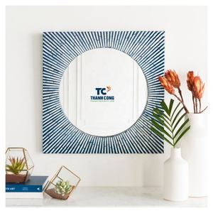 Miroir en rotin OEM de confiance pour les distributeurs mondiaux, proposant un design raffiné de miroirs en rotin tressé et axé sur la coopération à long terme. - Product Image 1