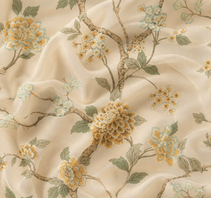 Oferta Especial: Tela de Chifón Estampada para Vestidos, Saris, Blusas, Prendas de Vestir y Textiles para el Hogar, Suave, Ligera, 100% Poliéster Orgánico y Ecológico - Product Image 4