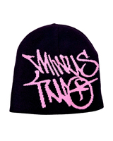 Bonnet d'hiver personnalisé OEM en gros avec logo, en mélange acrylique doux, tricoté à revers, marque privée, usine, vêtements de plage unisexe Y2K