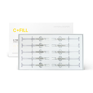 ดิฟเฟอร์แอนด์ดีเพอร์ ซี-โทนนิ่ง เดลี่ ช็อต เซรั่ม ผสมไนอะซินาไมด์และกลูต้าไธโอน วิตามินซี บูสเตอร์ สำหรับผิวหน้า 25 กรัม กล่องปั๊มทอง - Product Image 3