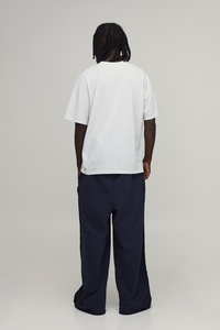 Pantalones deportivos anchos personalizados para hombre, mezcla de poliéster y algodón, estilo oversize, ropa de calle, corte holgado informal, venta al por mayor. - Product Image 6