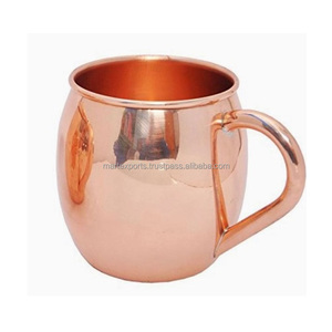 Taza de cobre con acabado antiguo, taza para beber ayurvédica tradicional, hecha a mano, duradera, ecológica, para bienestar, estilo de vida - Product Image 6
