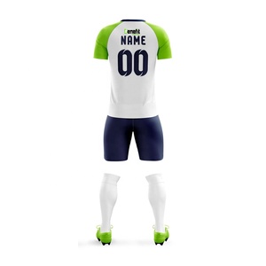 Maillots de football pour hommes adultes 2023, impression par transfert thermique personnalisée, 100% polyester, uniformes de football à séchage rapide, options de logo personnalisé en couleur - Product Image 2