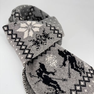 Unisex Ladies' Winter Luxury High-quality Breathable Lightweight Long Soft <b>Wool</b> Reversible Durable Custom Pattern Traditional - Product Image 3