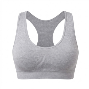 Sujetador Deportivo para Mujer en Poliéster, Último Diseño, Liso, Teñido, Servicio OEM, Fabricación en Fábrica - Product Image 2