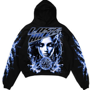 Sudadera con Capucha de Invierno de Alta Calidad con Diseño Gráfico Personalizado, Estilo Urbano, Oversize, 100% Algodón Felpa, Ecológica, Moderna y Estampada - Product Image 3