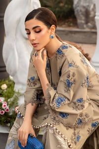 Ensemble de vêtements en coton doux avec dupatta, vêtements indiens et pakistanais, collection d'été, robe brodée pour femmes - Product Image 3