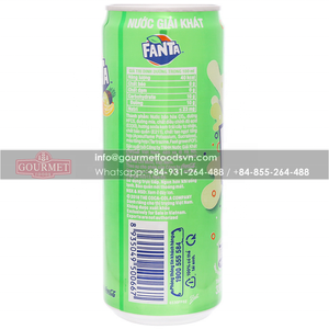 Venta caliente Cream Soda Fruity 320ml en lata Mejor precio Bebida energética carbonatada de Vietnam al por mayor - Product Image 3