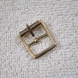 Hebilla de latón macizo con rodillo, estilo medieval, para cinturón de cuero, tipo bávaro, TT-7913 - Product Image 1