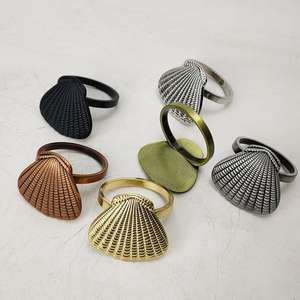 Elegante Juego de Servilleteros de Mesa, Diseño Posmoderno, Ecológico, Duradero, de Metal, Accesorios de Comedor para Campamentos y Hoteles - Product Image 3