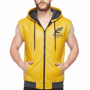 Sudadera sin Mangas Ligera de Diseño Moderno para Hombre, Estilo Musculoso, de Algodón Mezclado, Superventas - Product Image 4