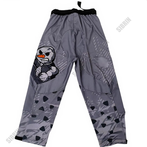 Sibrin Custom Printed Sublimated Inline <b>Roller</b> Hockey Pants Polyester Mesh Cordura Padding Pro Protective Breathable UV - Product Image 1