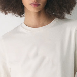 T-shirt classique à col rond en mélange de coton léger, idéal pour le quotidien, prix fabricant, design uni, coupe confortable et décontractée 2026 - Product Image 2