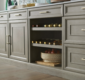 ตู้ไซด์บอร์ดไม้มะฮอกกานีแท้สุดหรูทันสมัย พร้อมตู้โชว์กระจก ตู้เก็บของในครัวสไตล์มินิมอล - Product Image 3