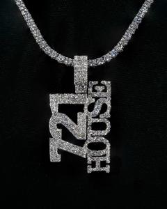 Custom Luxury Hip Hop 925 Sterling <b>Silver</b> 3D Letter Iced <b>Solid</b> VVS Moissanite Diamond Pendants & Charms Luxury <b>Necklaces</b> - Product Image 1