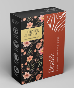 Incienso de Flujo Inverso BHAKTI con Aromas Fundidos, Polvo de Madera Premium, Aromático, Ecológico, 100% Natural, Orgánico, para Todas las Estaciones - Product Image 2