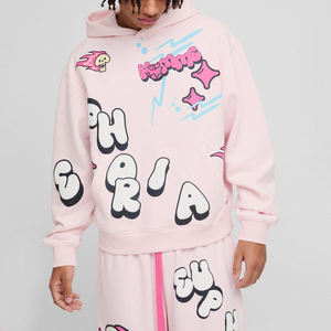 Nouvelle Arrivée Promotionnelle : Sweat à Capuche Homme en Coton Polaire, Style Unique, Respirant, Imprimé, avec Poche, Tendance Hiver, Personnalisable - Product Image 1