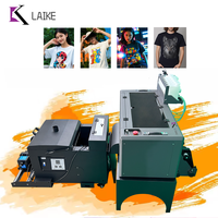 Printer XP600 untuk Cetak Film PET, Printer DTF 30, Printer DTF Digital Ukuran A3 untuk Usaha Kecil, Cetak Kaos