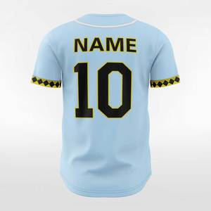 Camiseta de Béisbol Profesional con Cuello en V, Sublimación Personalizada, Uniforme de Equipo, Ropa Deportiva, Tendencia en el Mercado de EE. UU. y Europa - Product Image 3