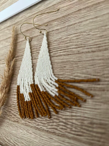 Boucles d'oreilles artisanales en gros, style ethnique, perles, par HF CRAFTS - Product Image 4