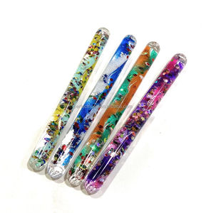 Baguette à paillettes liquide en spirale de 16cm Jouet sensoriel pour acrylique et sable coloré pour 5-13 ans - Product Image 4